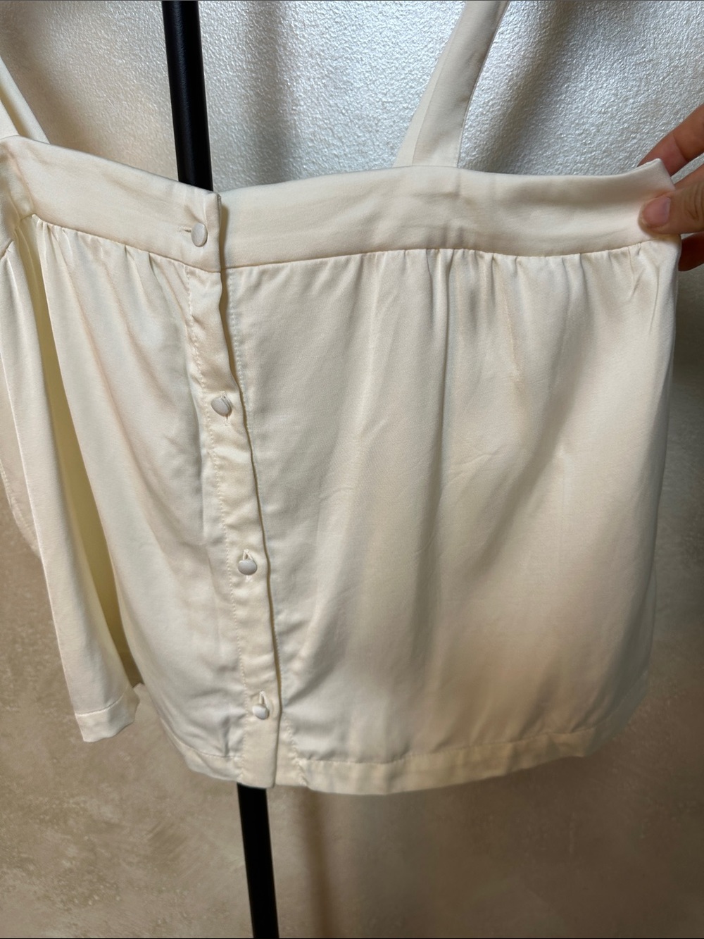 Sézane Ecru Kelly Blouse - Éditions Capsule - French 38 / US 6 - Sustainable Eco - Picture 4 of 11